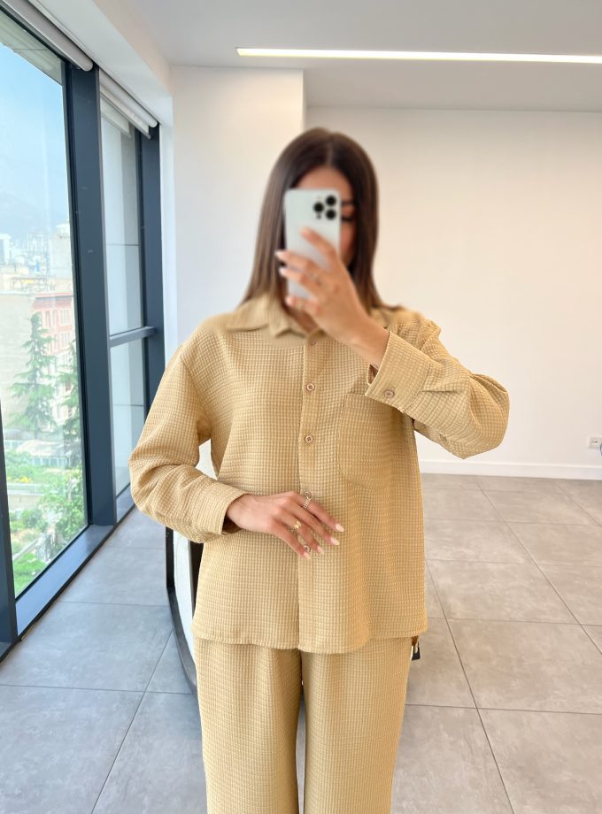 شومیز شلوار پفکی