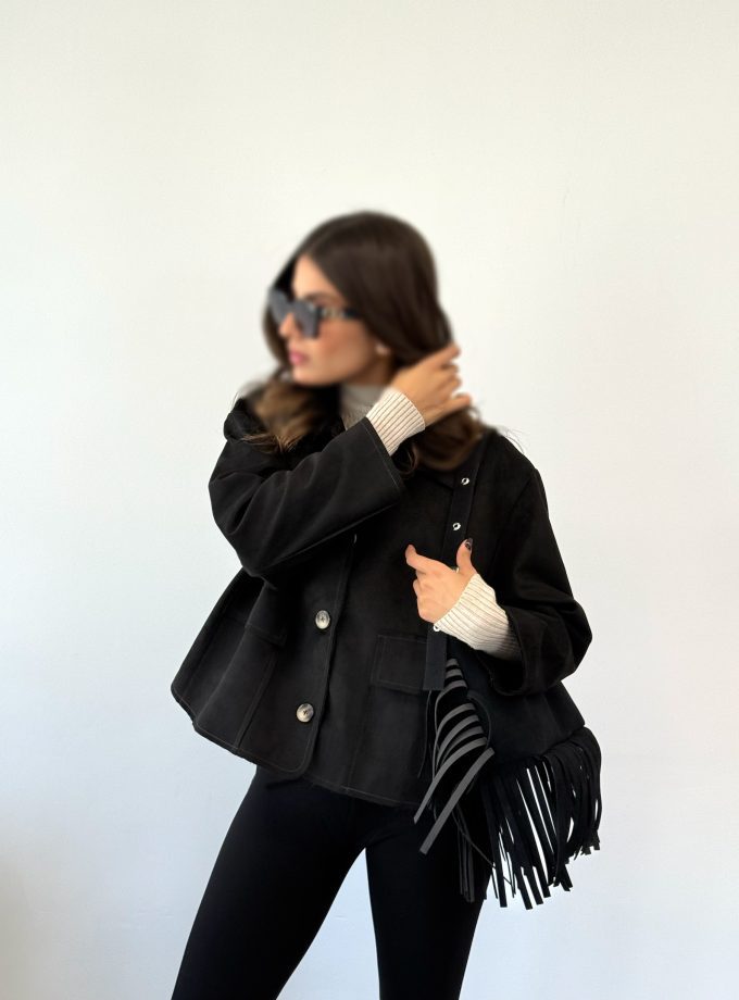 کت جیر یقه شکاری