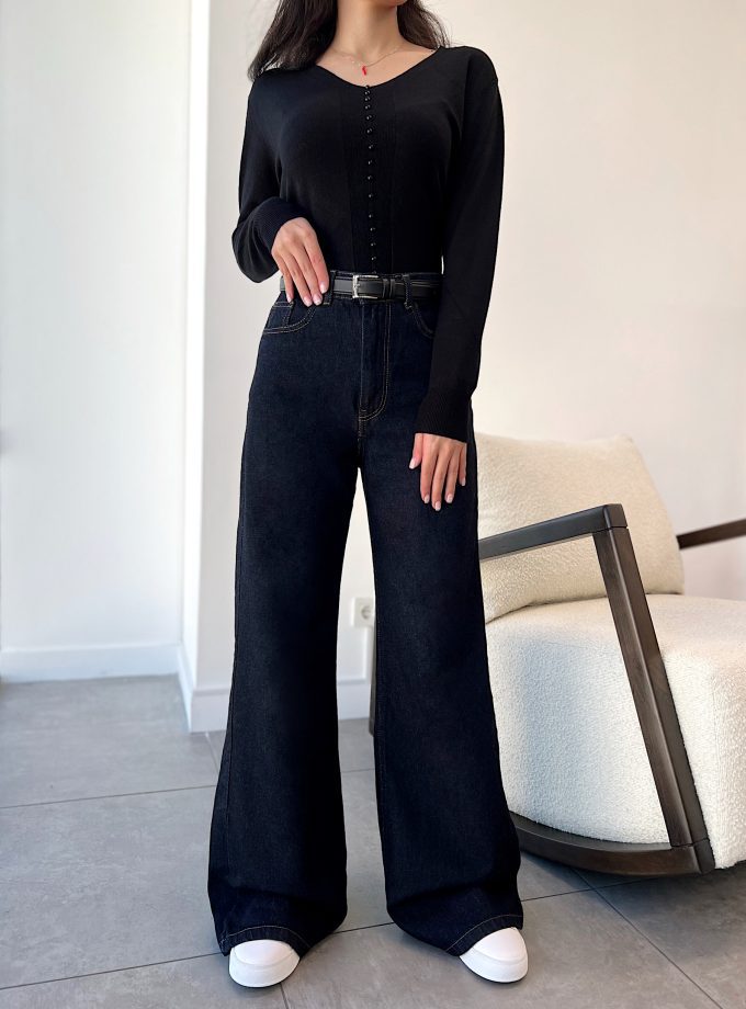 شلوار جین فول بگ نچرال